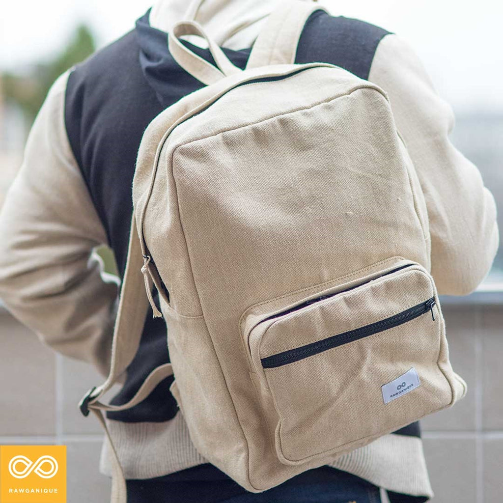 organic hemp backpack
