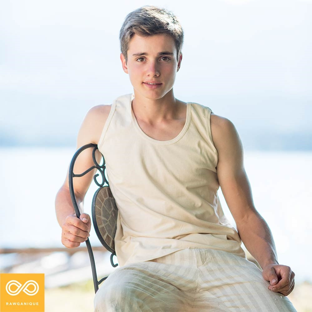 made in usa organic cotton tank top