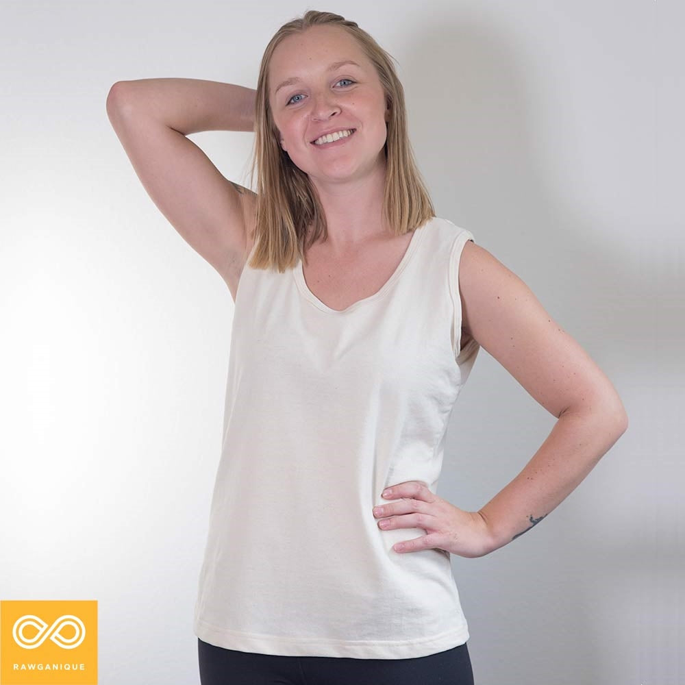 organic cotton tank top made in usa