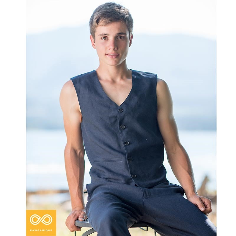 Eco-Couture Hemp Vest (Discontinued)