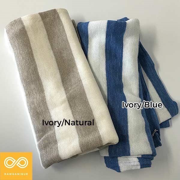 organic linen scarf