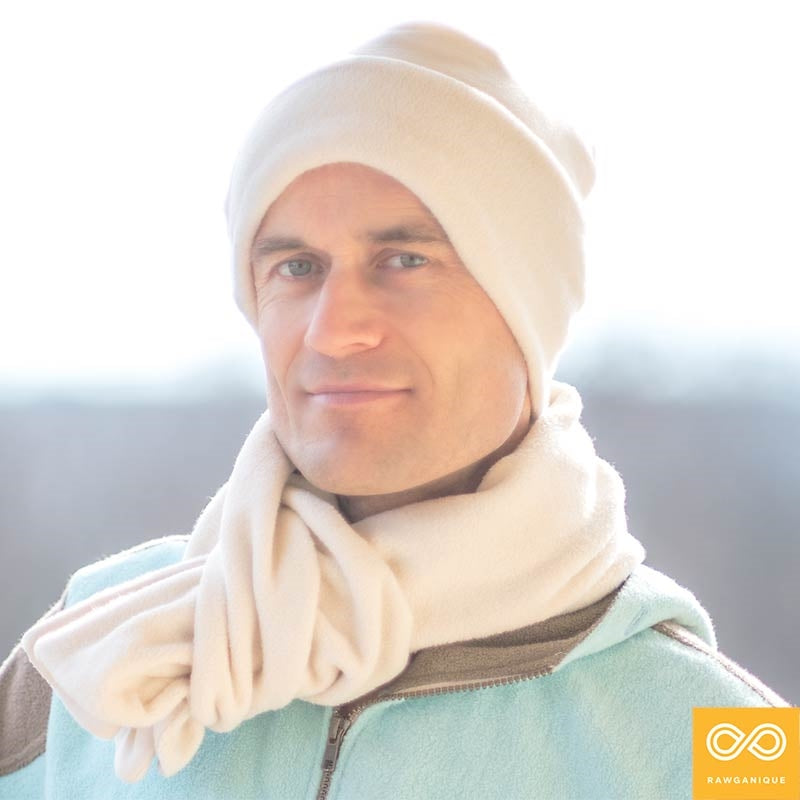 199% organic cotton beanie