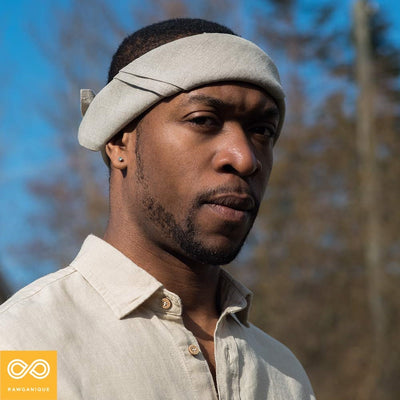 organic linen bandana