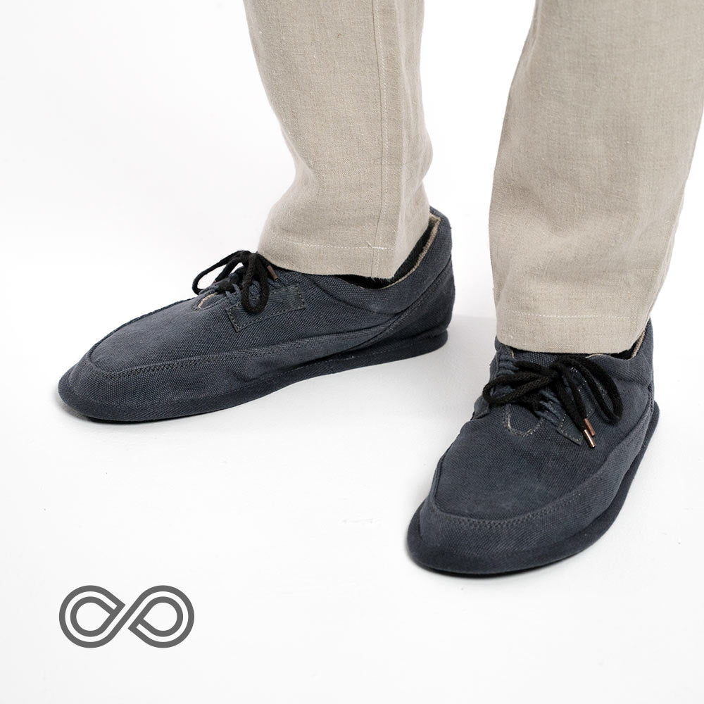 Hemp Grounding Shoes with Zero Drop Heel Rawganique