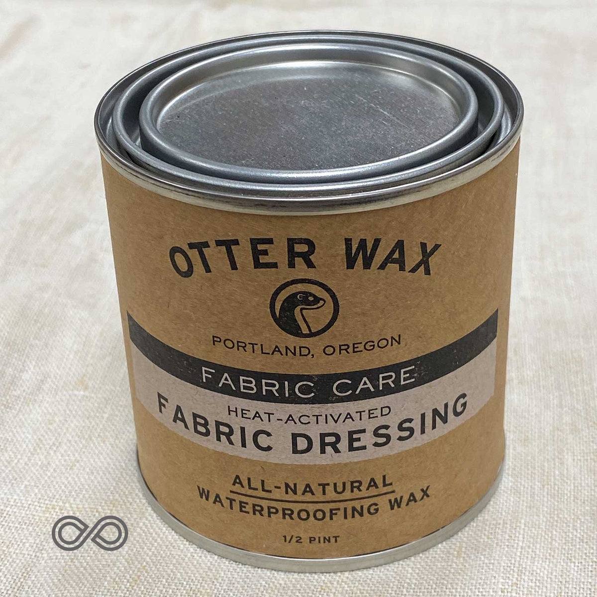 Otter Wax Heat-Activated Fabric Dressing | 1/2 Pint | All-Natural Water  Repellent | Made in USA