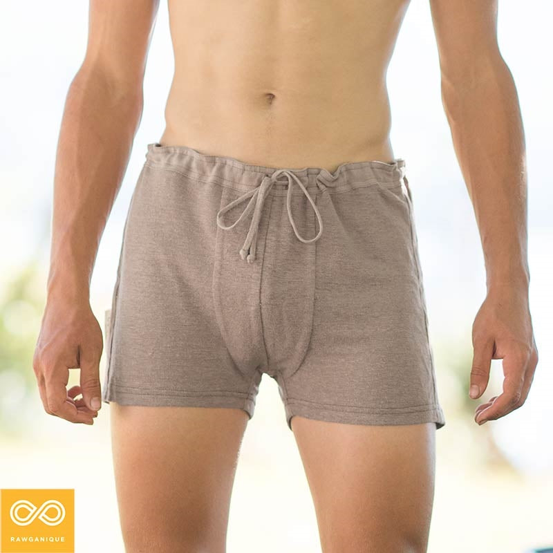 elastic-free linen underwear