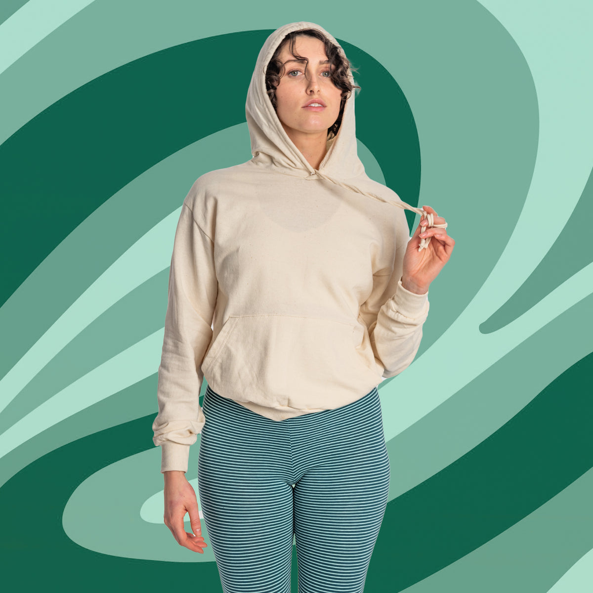 100% Organic Cotton Hoodie Made in USA – Rawganique