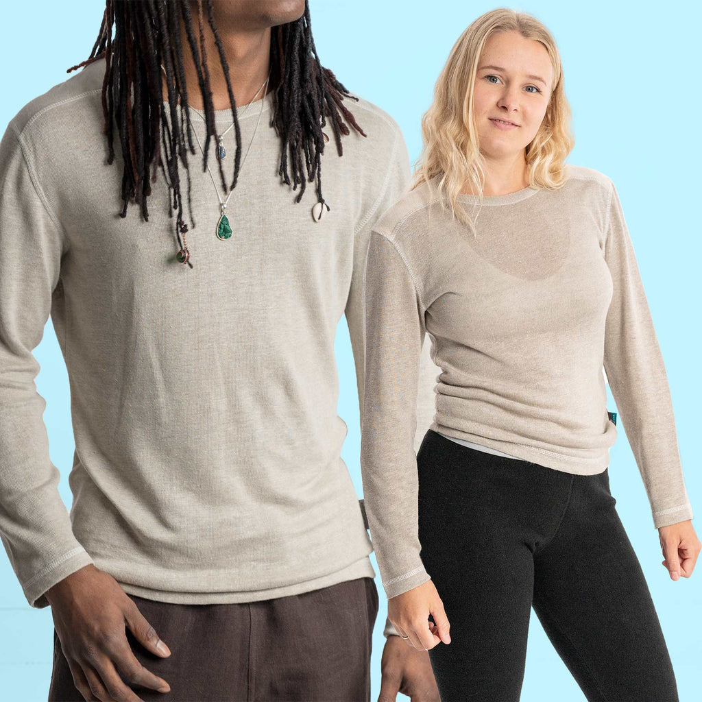 organic linen pullover