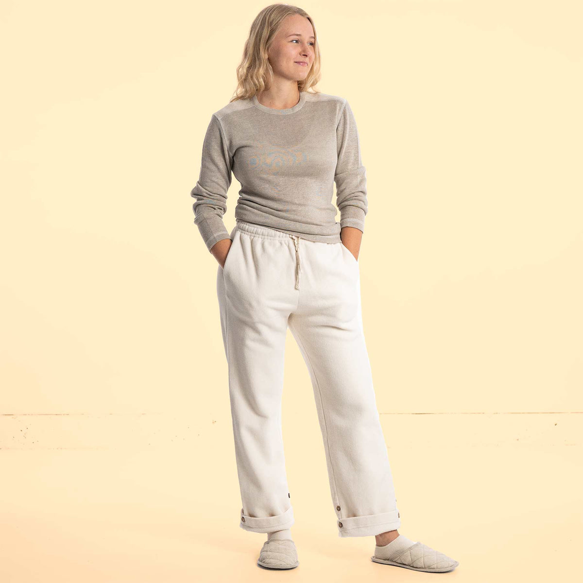 48 Wholesale Womans Fleece Lined Pants