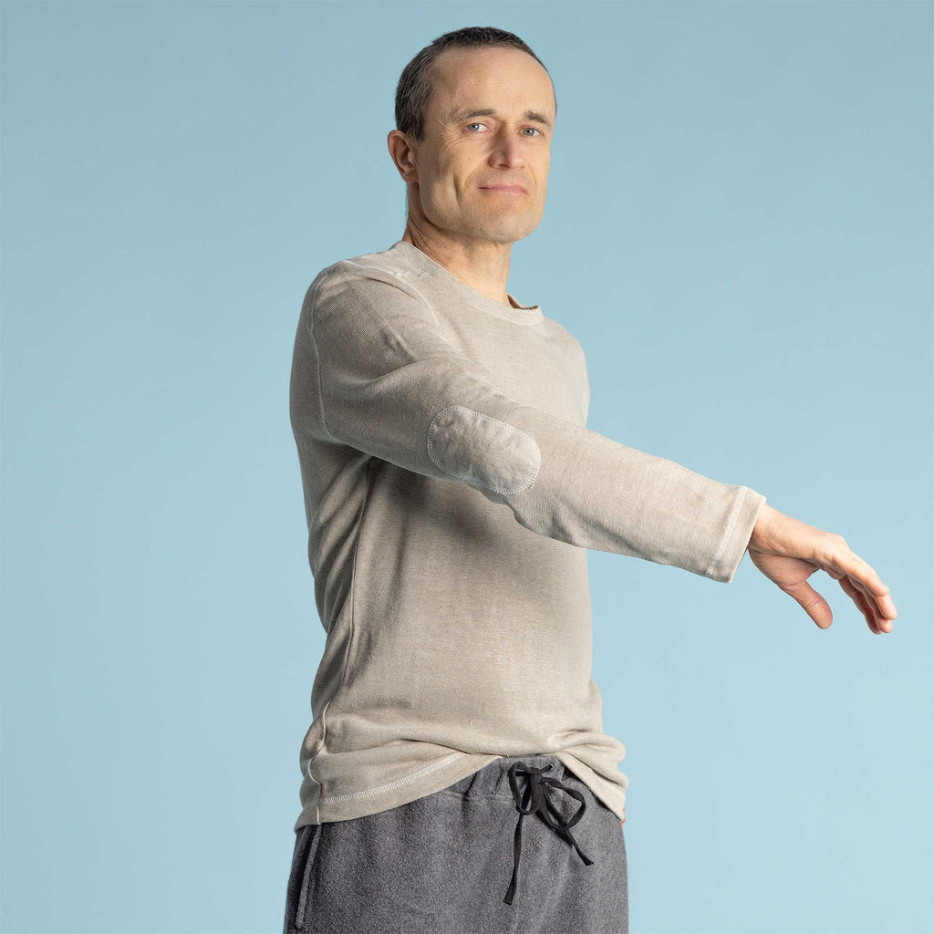 organic linen long sleeve shirt