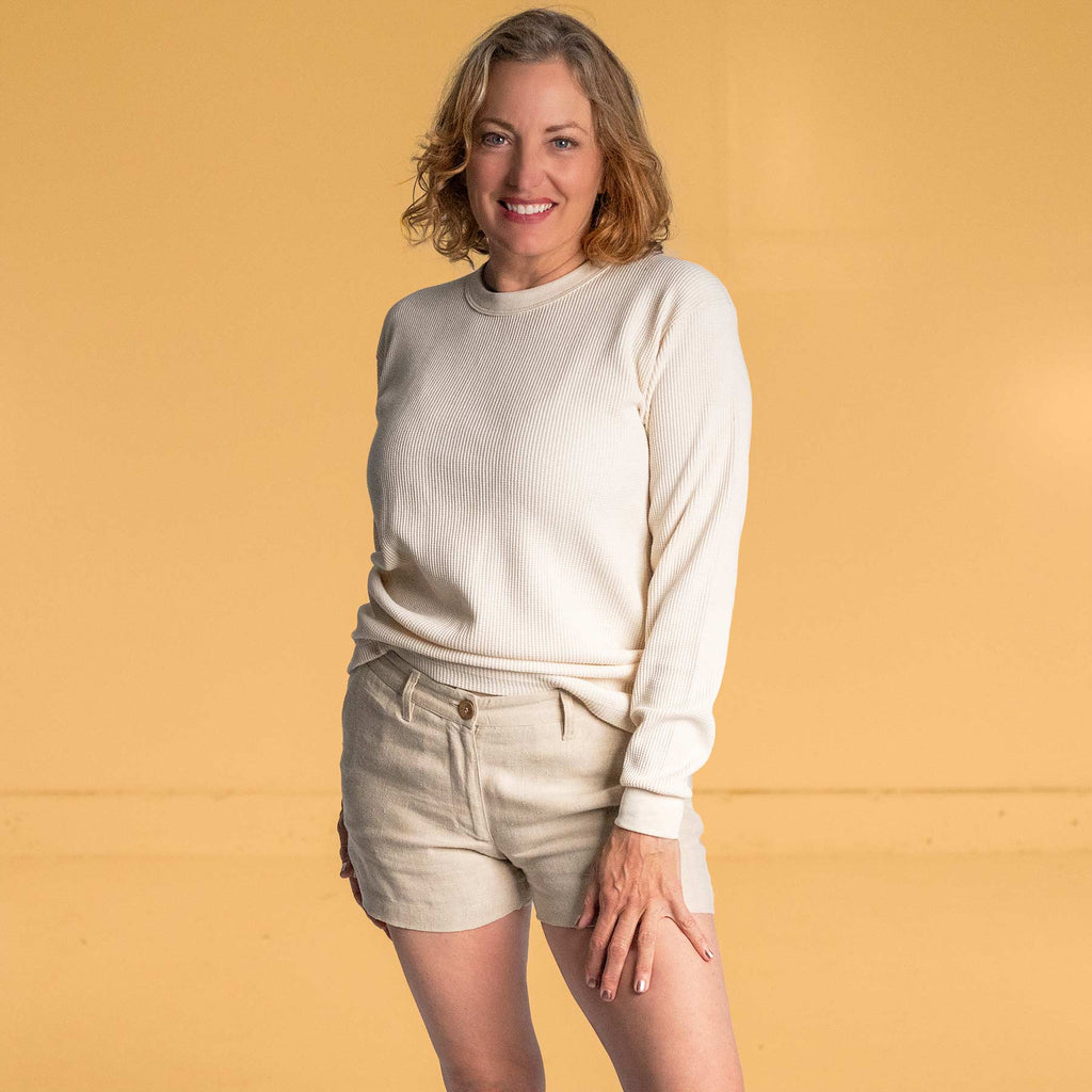 organic cotton knit honeycomb fabric