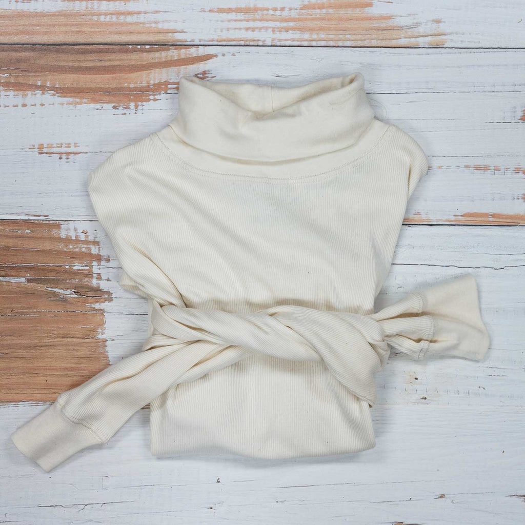 100% organic cotton turtleneck
