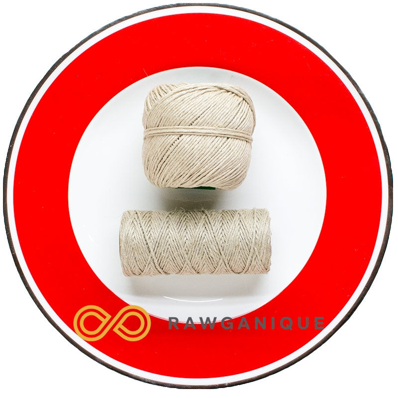 Unwaxed 12-Strand Hemp Twine (200') (Biodegradable)