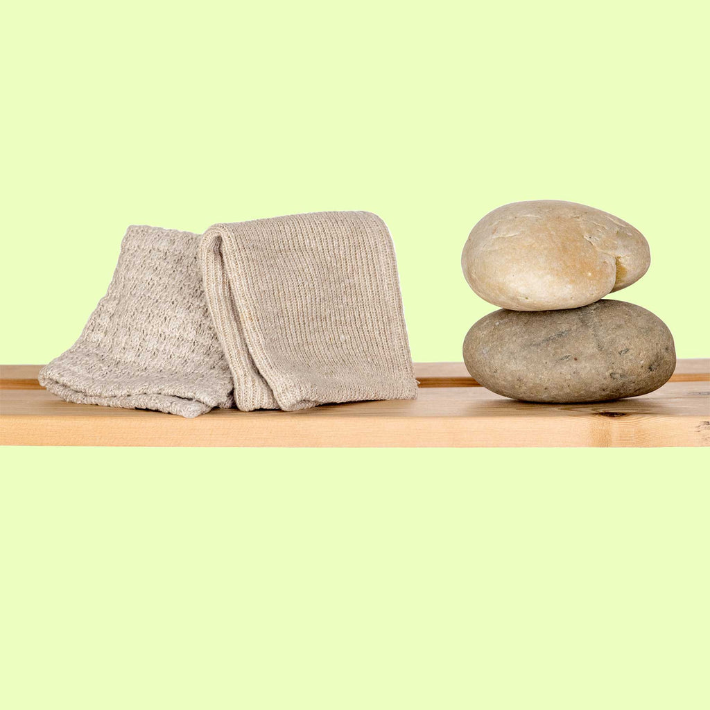 hemp face cloth