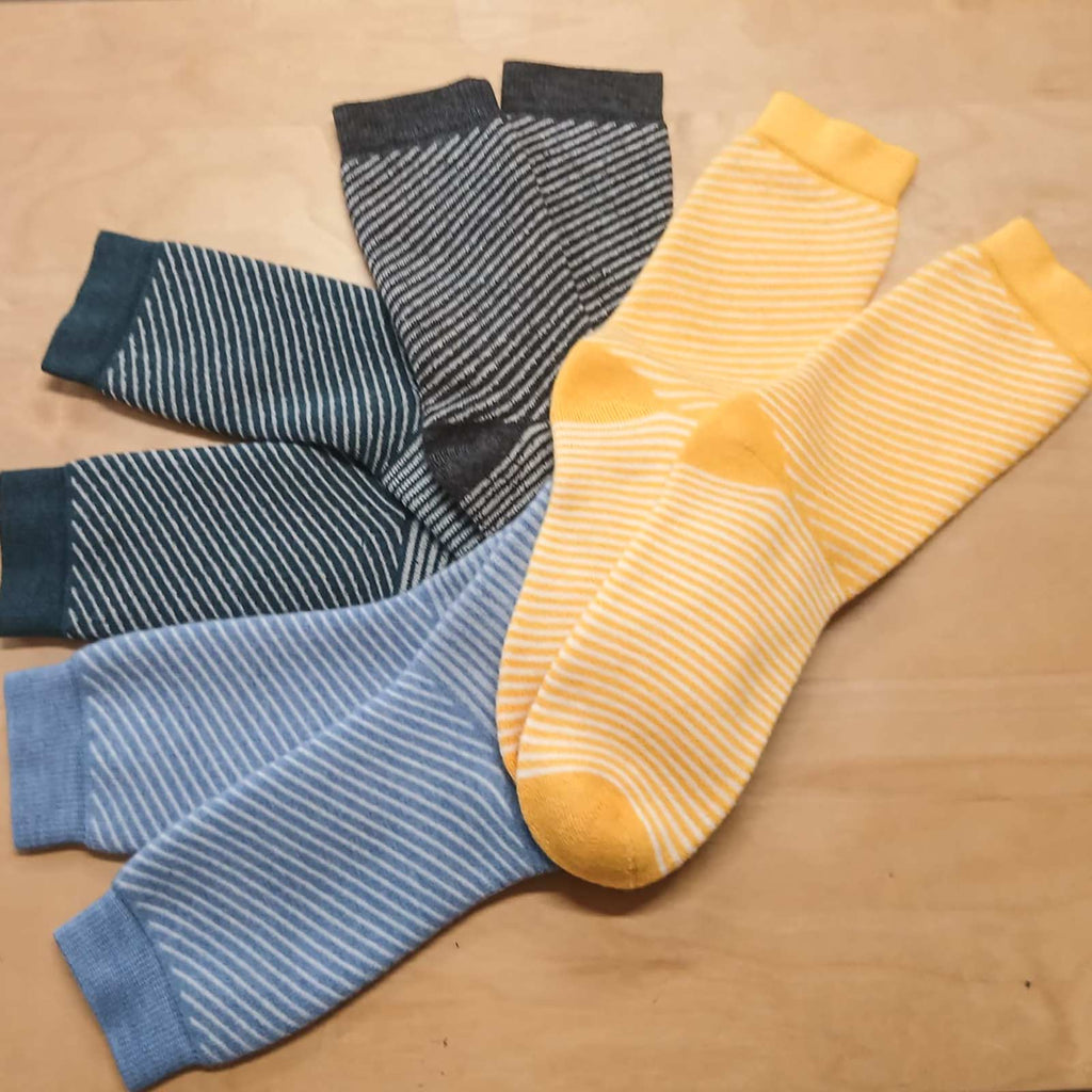 organic merino wool terry socks