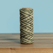 Load image into Gallery viewer, 6-strand unwaxed hemp twine green rainbow