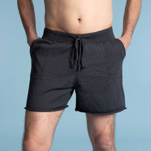 Load image into Gallery viewer, NEW ZEALAND 100% Organic Merino Wool Running / Fitness / Lounge Shorts (Back Pocket, Covered Organic Elastic Waist, No Polyester, No Synthetics) (100% Biodegradable)