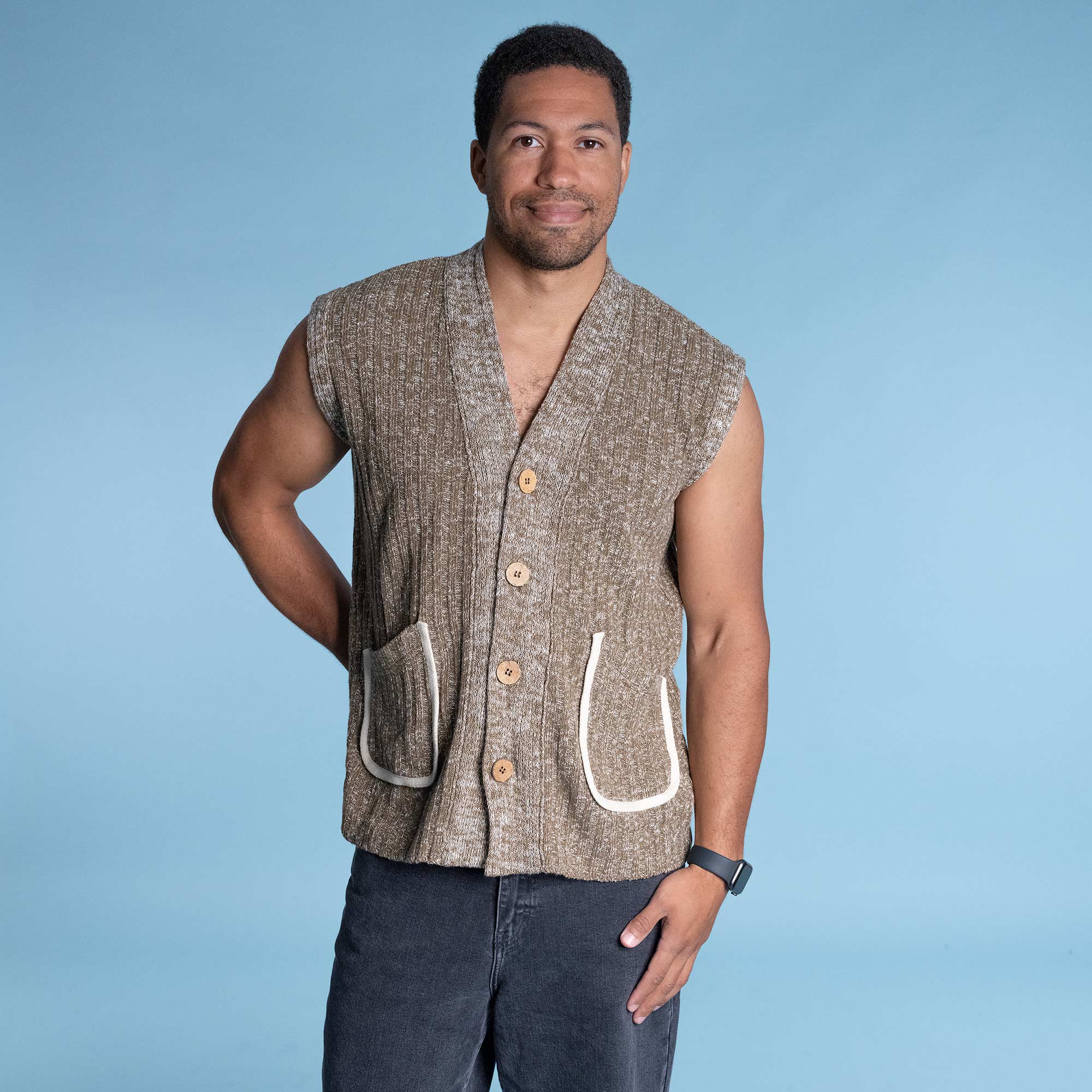 Organic Hemp Knit Vest – Rawganique