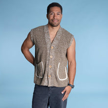 Load image into Gallery viewer, 100% hemp vest sweater