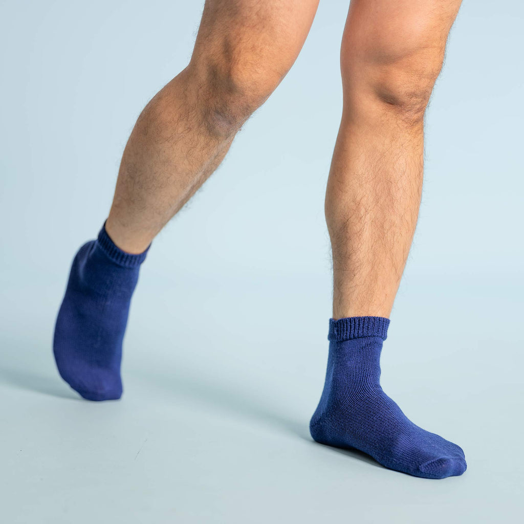 synthetic-free wool socks