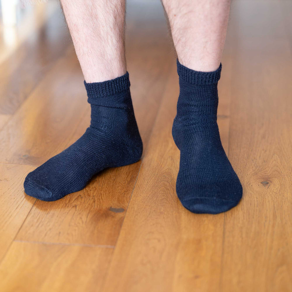 warm organic merino wool socks