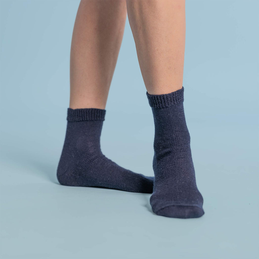 polyester-free organic wool socks