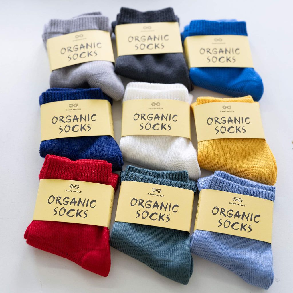 100% certified organic merino wool socks