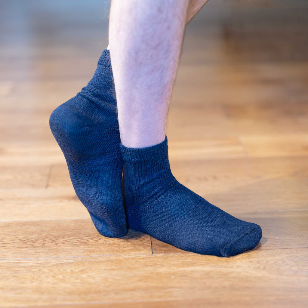 synthetic free 100% organic wool socks