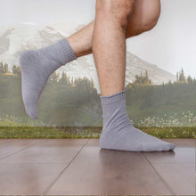 Load image into Gallery viewer, elastic-free 100% natural organic merino wool socks