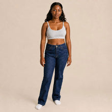 Load image into Gallery viewer, 100% organic cotton bra with no elastic no polyester