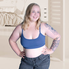 Load image into Gallery viewer, 100% organic cotton bra synthetic-free