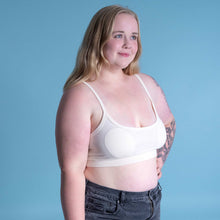 Load image into Gallery viewer, plastic-free elastic-free 100% organic cotton bra