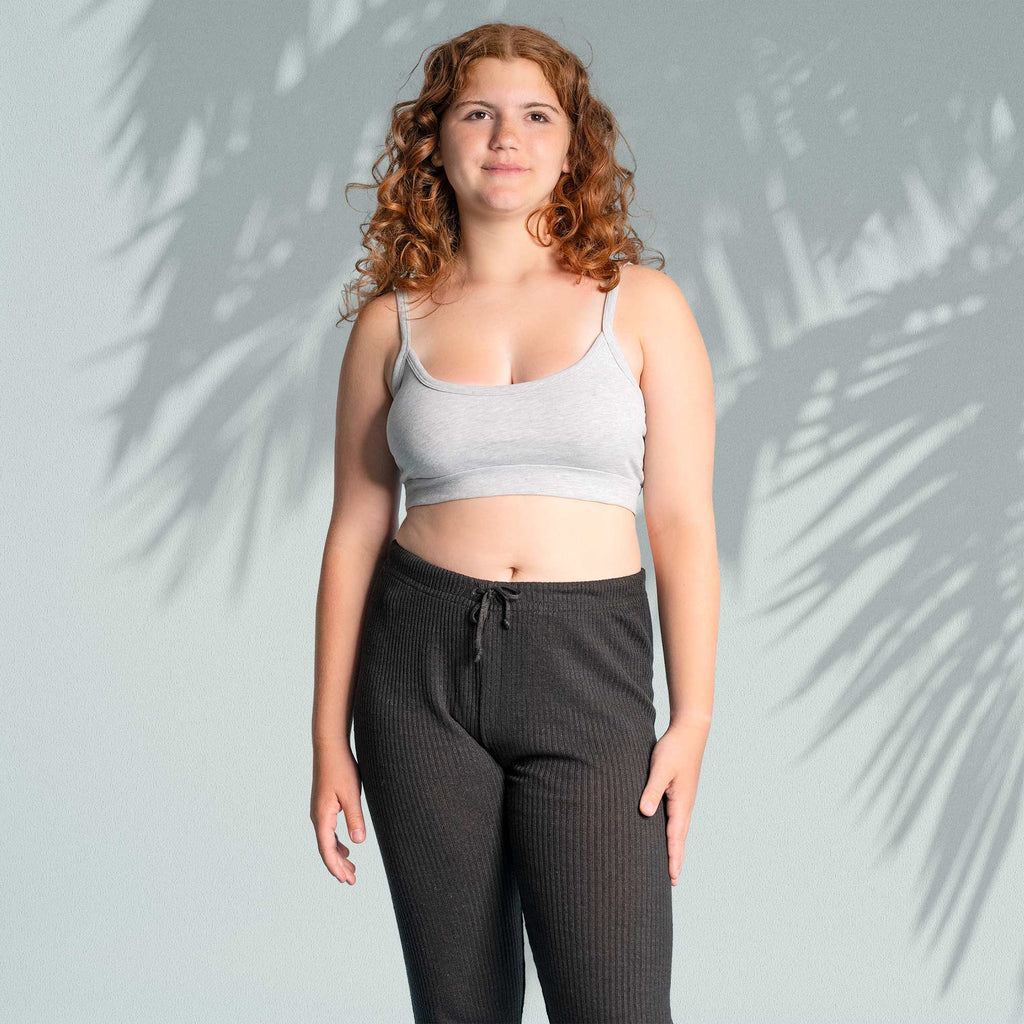 100% natural organic cotton bra
