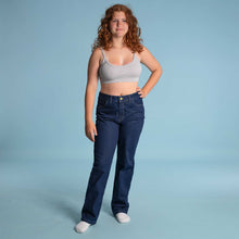 Load image into Gallery viewer, ALYSSA Elastic-free 100% Organic Cotton Bra (No Plastic, No Latex, No Nylon, No Foam, No Synthetics, OC Thread) (100% Biodegradable)