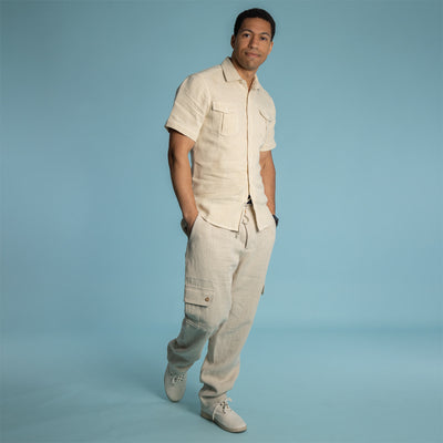 hemp cargo pants