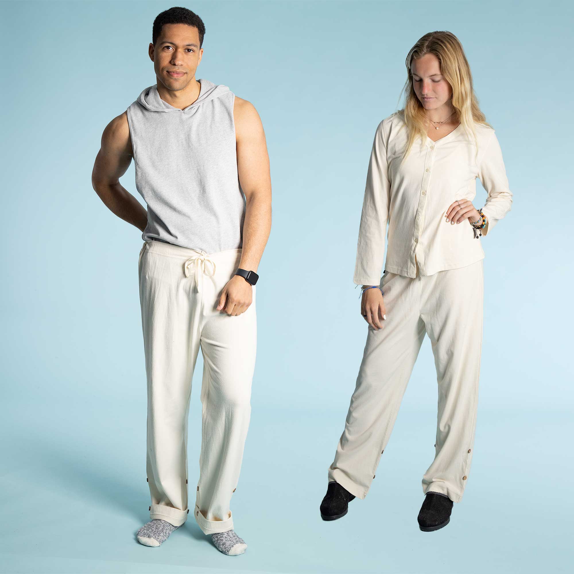 Pajamas Women White Premium Quality Nightwear, Cotton, Handmade & Ultra-soft  Sleepsuit 100% Organic Cotton -  Canada