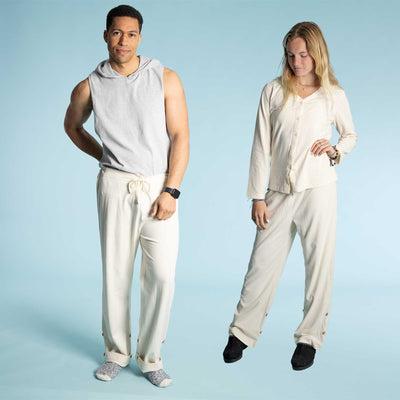 100% organic cotton pajama bottoms