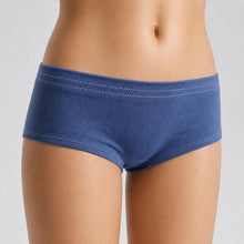 Load image into Gallery viewer, plastic-free 100% organic cotton boy shorts panty