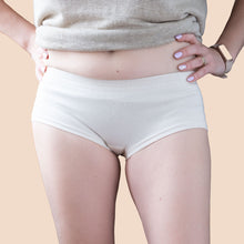 Load image into Gallery viewer, 100% organic cotton boy shorts plastic-free