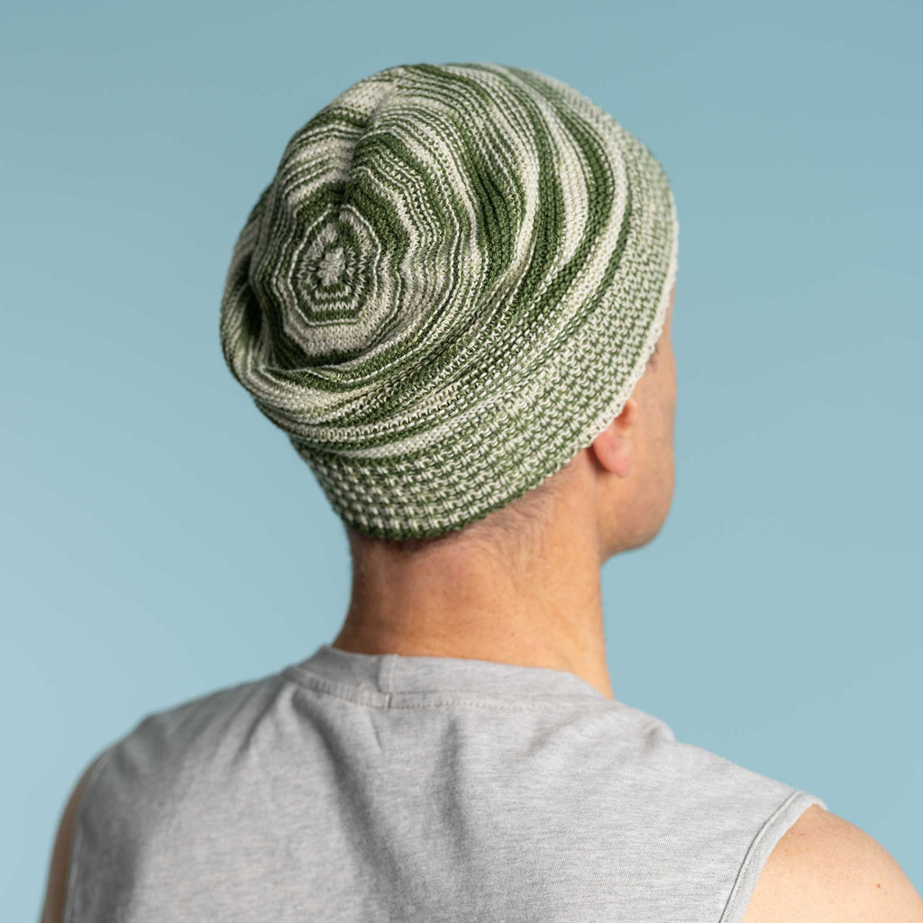 100% hemp floppy beanie