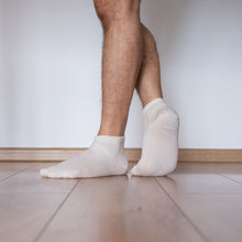 Load image into Gallery viewer, organic cotton sports mesh socks polyester-free
