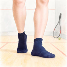 Load image into Gallery viewer, organic cotton tennis spirts athletic socks breathable mesh design
