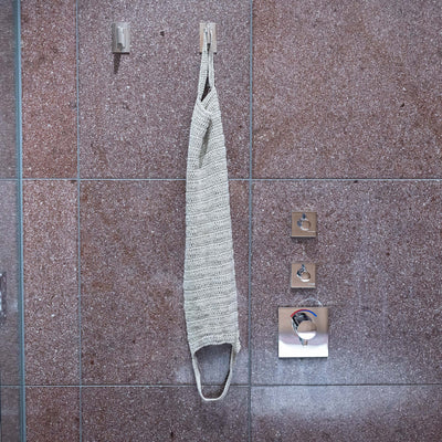 100% organic hemp back scrub