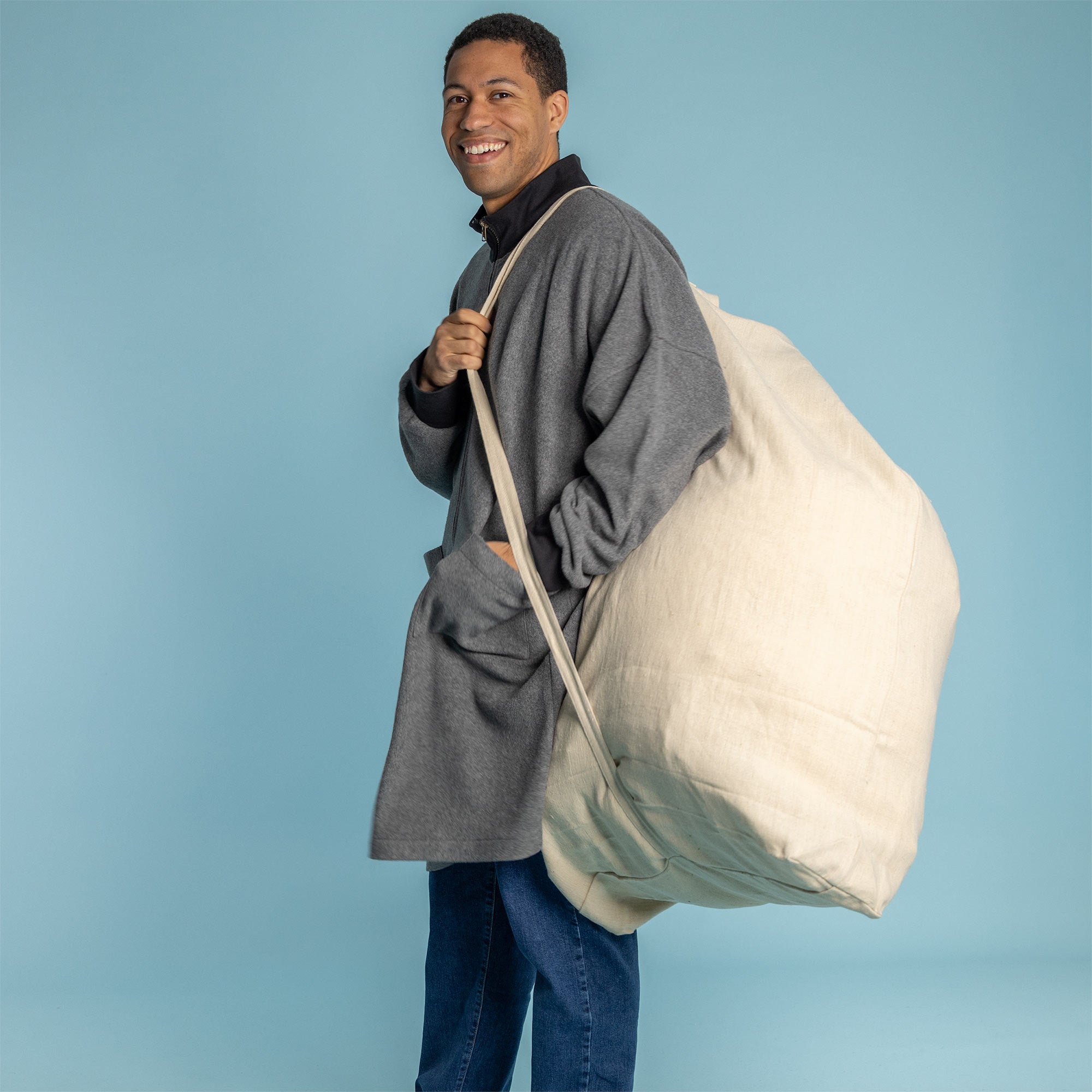 Hemp Laundry Bag – Boundary Supply