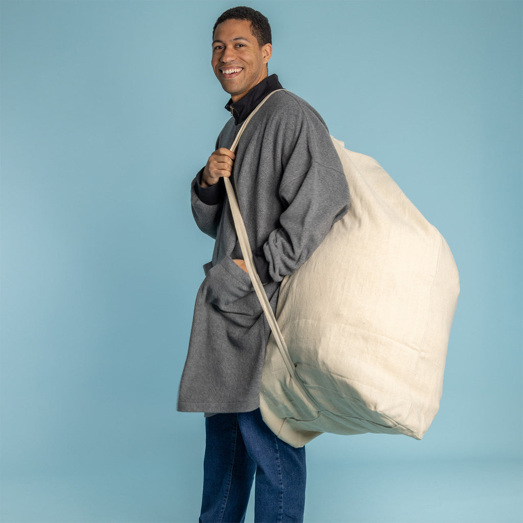 hemp laundry bag