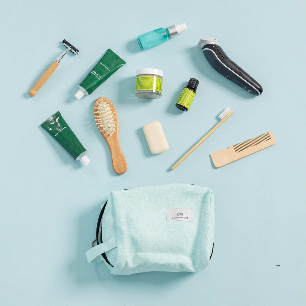 hemp toiletries bag