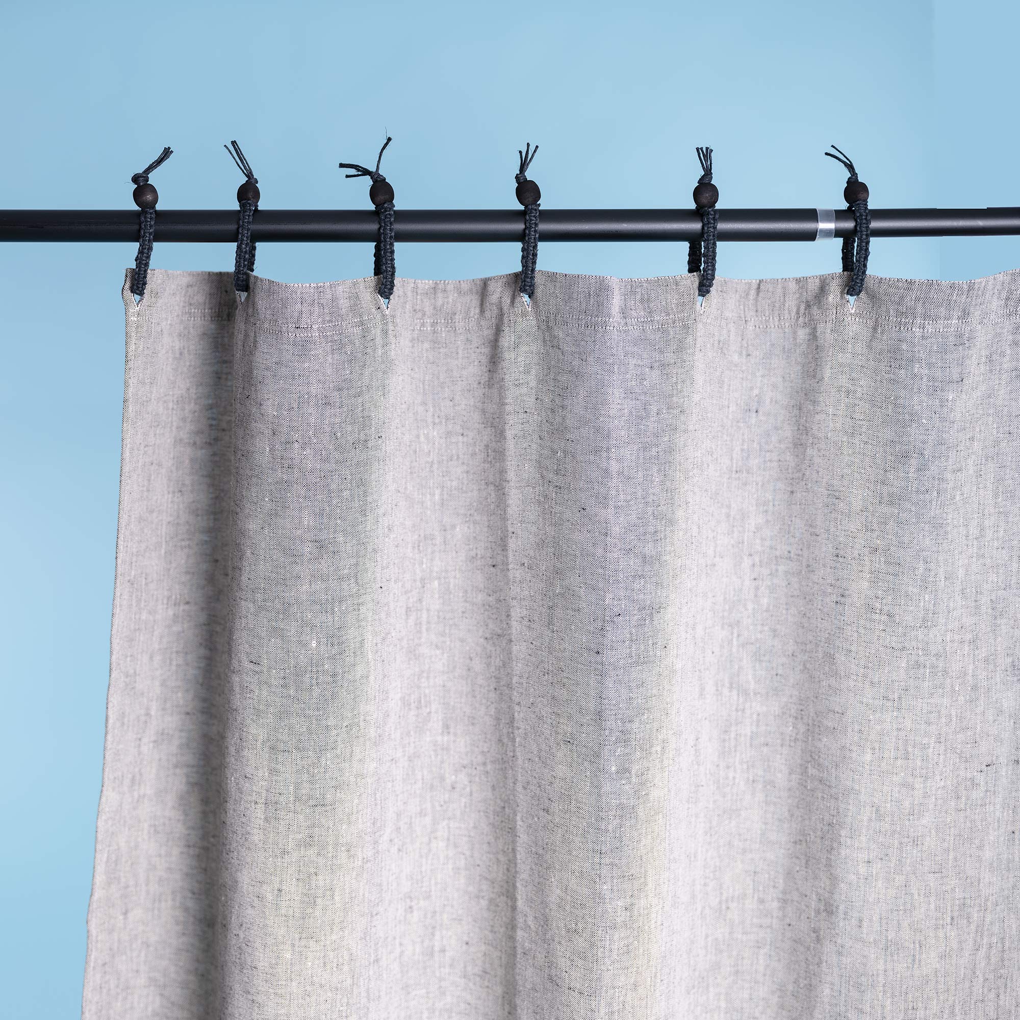 100 Organic Hemp Shower Curtain (Full Size) (PVCFree, ChemicalFree