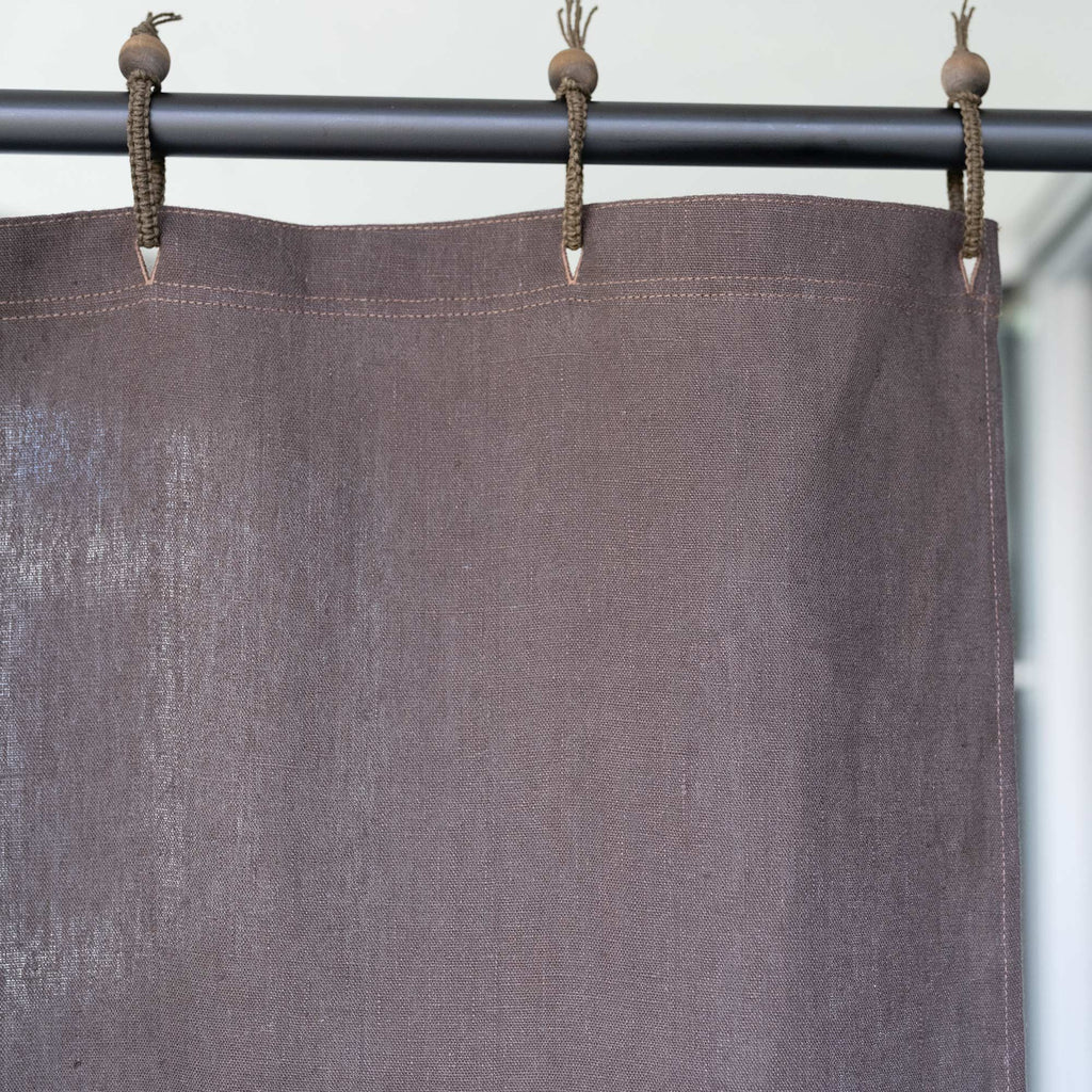 plastic-free hemp curtain