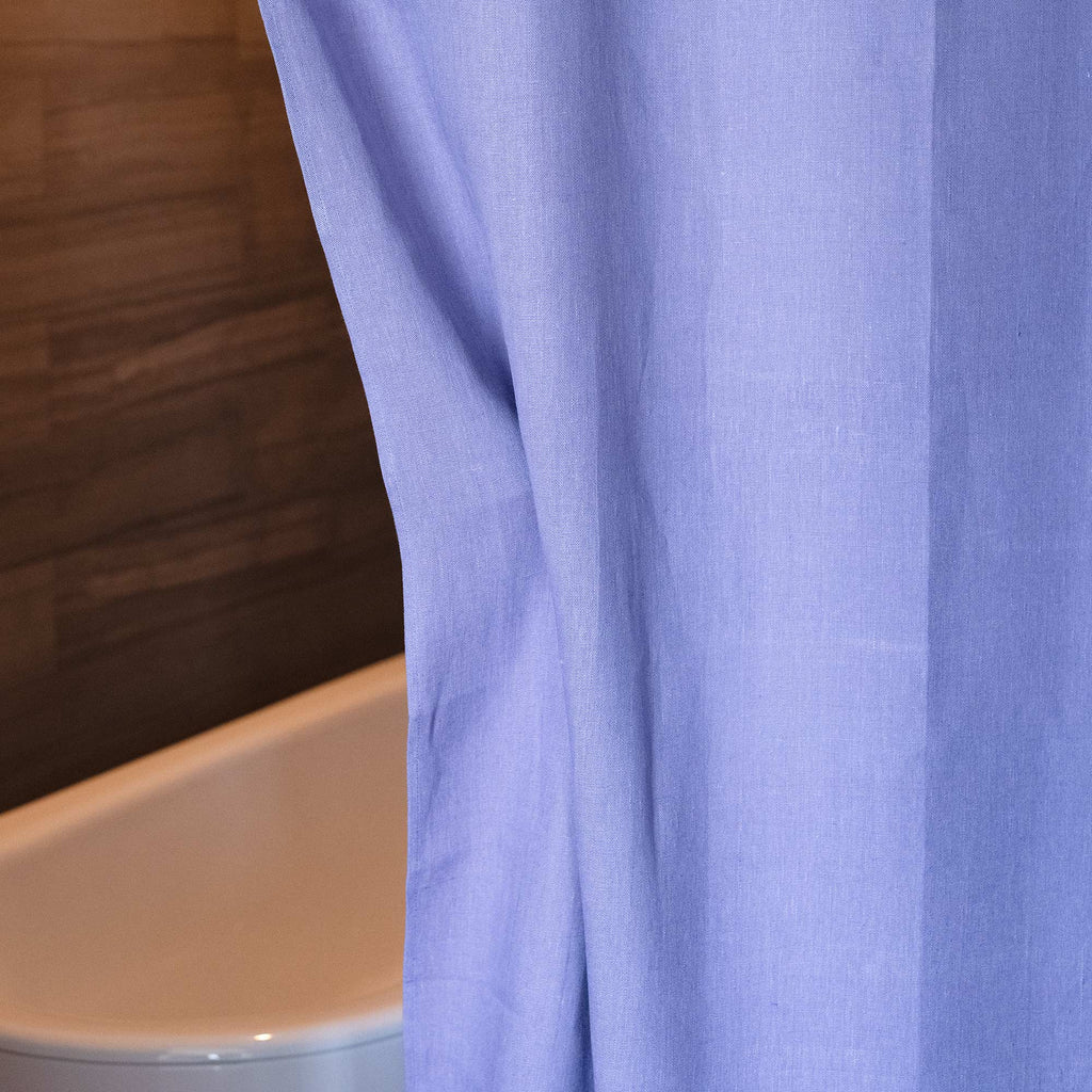 hemp shower curtain