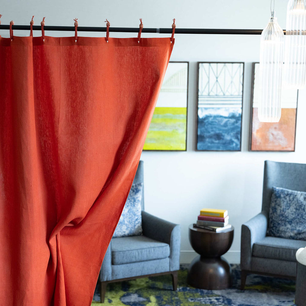 100% hemp curtain